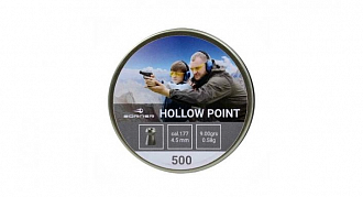 Пневматические пули Borner Hollow Point 4,5 мм 0,58 гр 500 шт (AG-AIR-95813)