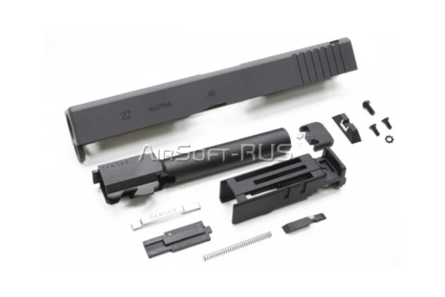 Затвор с внешним стволом Guarder для Glock 22 2017 New Ver BK TM (GLK-129(BK))