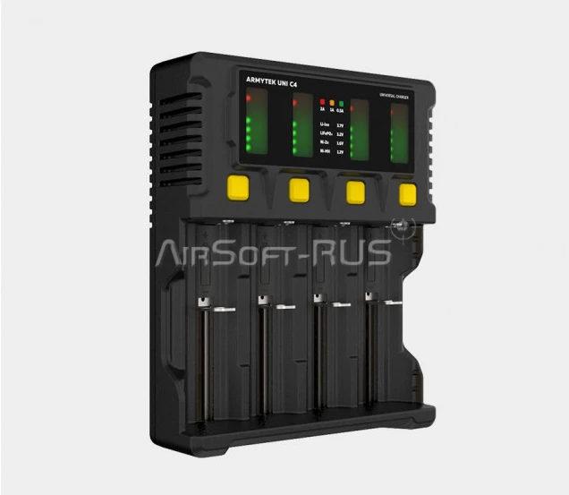 Универсальное зарядное устройство Armytek Uni C4 Plug Type C (A04501C)