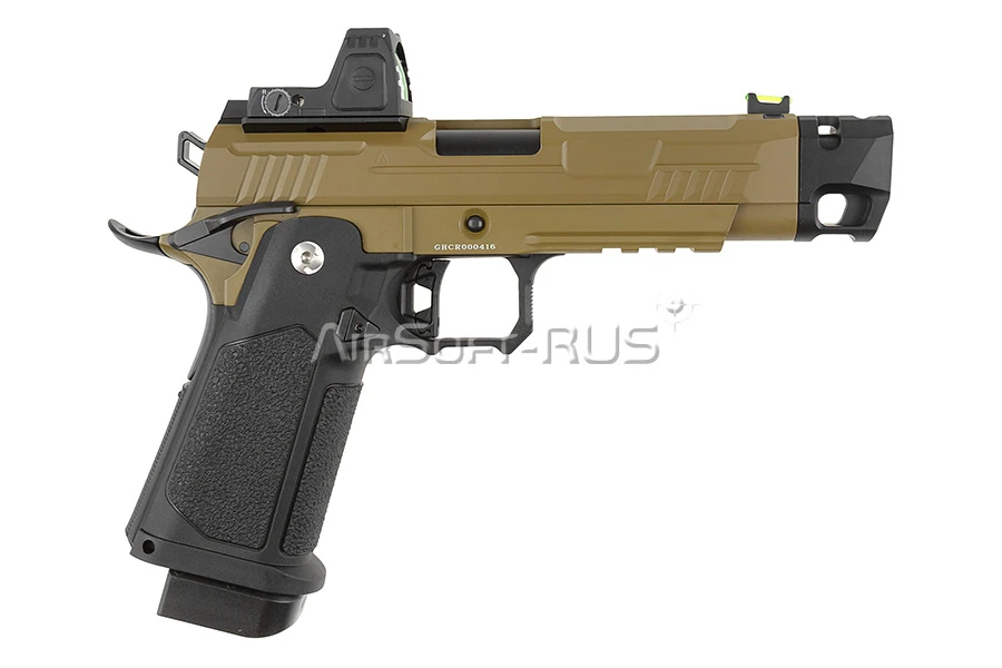 Пистолет Arcturus Hi-Capa 4.3 Vanguard w/Optics Ready Slide/Compensator/ARS-1 TN (AT-GHC-V4C-CMB-BT)