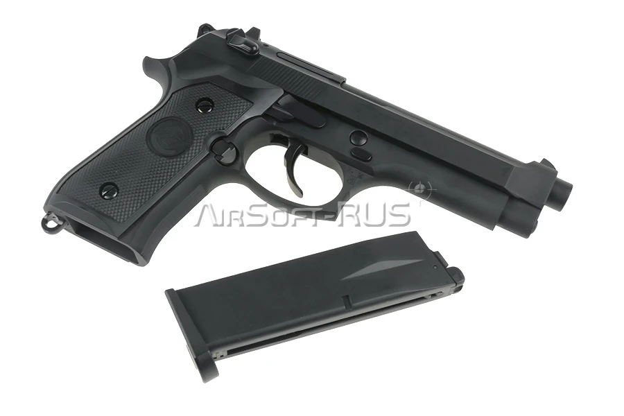 Пистолет WE Beretta M92 CO2 GBB (CP301)