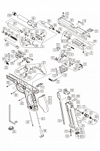Спусковой крючок KWC Smith&Wesson M&P 9 CO2 GBB (KCB-48AHN-P03)