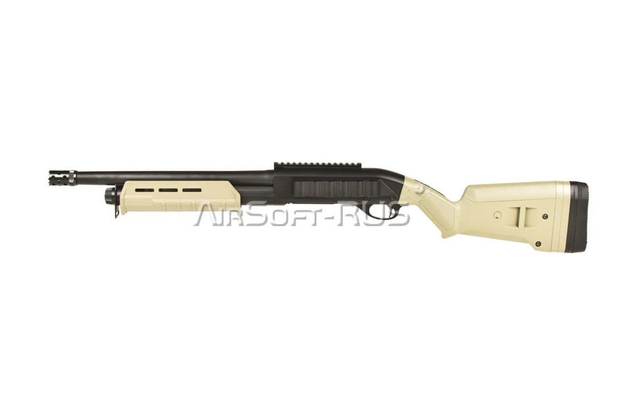 Дробовик Cyma Remington M870 short MAGPUL tactical пластик TAN (CM356TN)