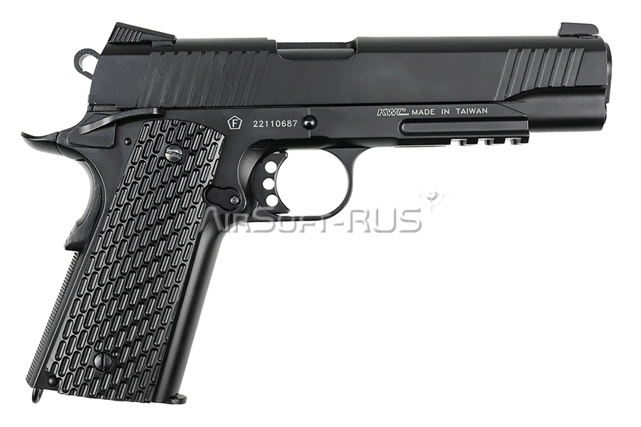 Пистолет KWC Colt 1911 Kimber Warrior CO2 GBB (KCB-77AHN)