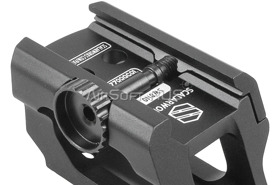 Планка Evolution Gear Scar для прицелов T2/T1 1.57 BK (EVG-816-BK)