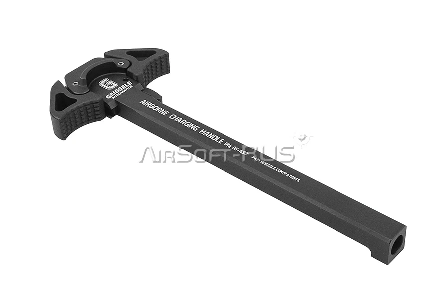 Рукоятка заряжания Angry Gun Airborne Original двухсторонняя для TM MWS BLK (ANG-2018081501-MWS-BLK)