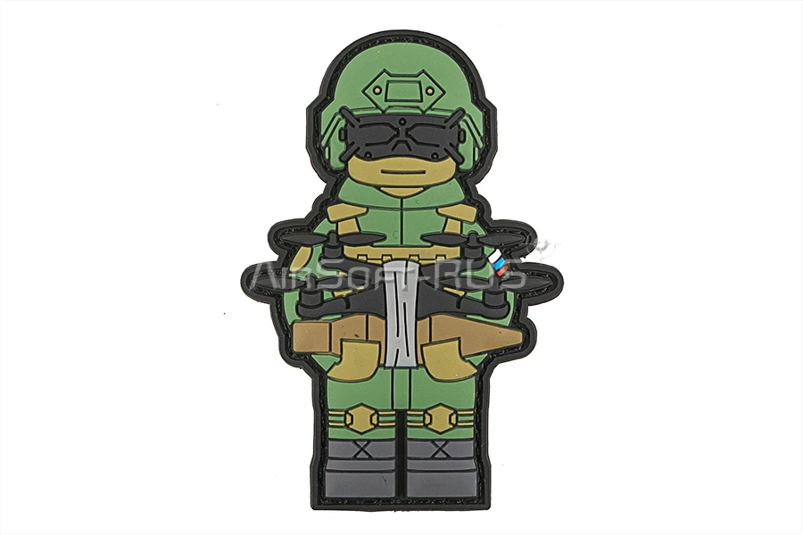 Патч ORC TACTIC Brick Operator FPV ПВХ (TZ0440)