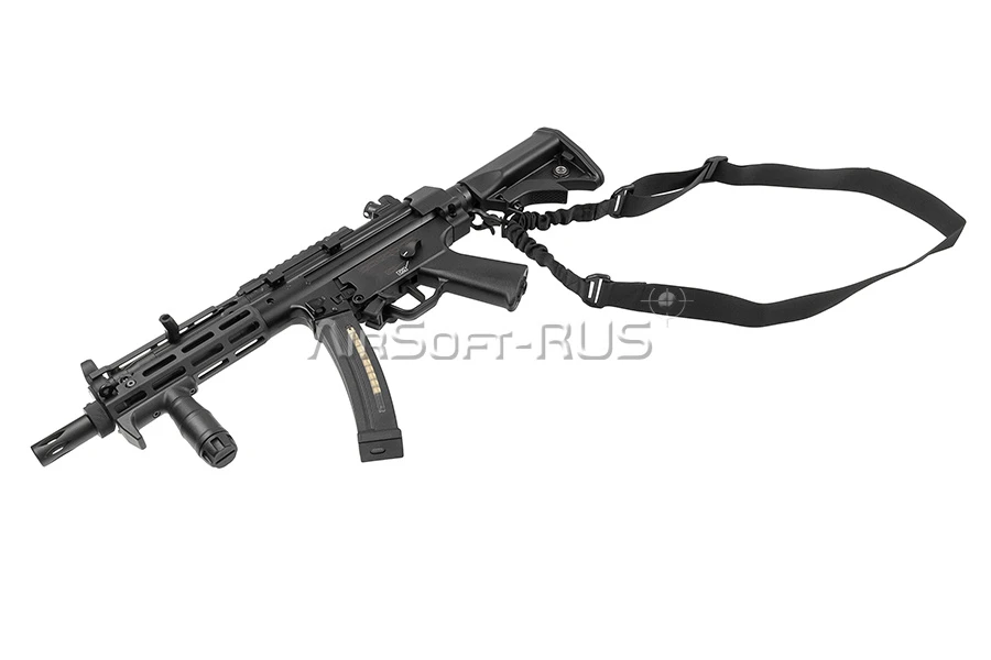 Ремень WoSporT одноточечный с карабином BK (SL-07-BK)
