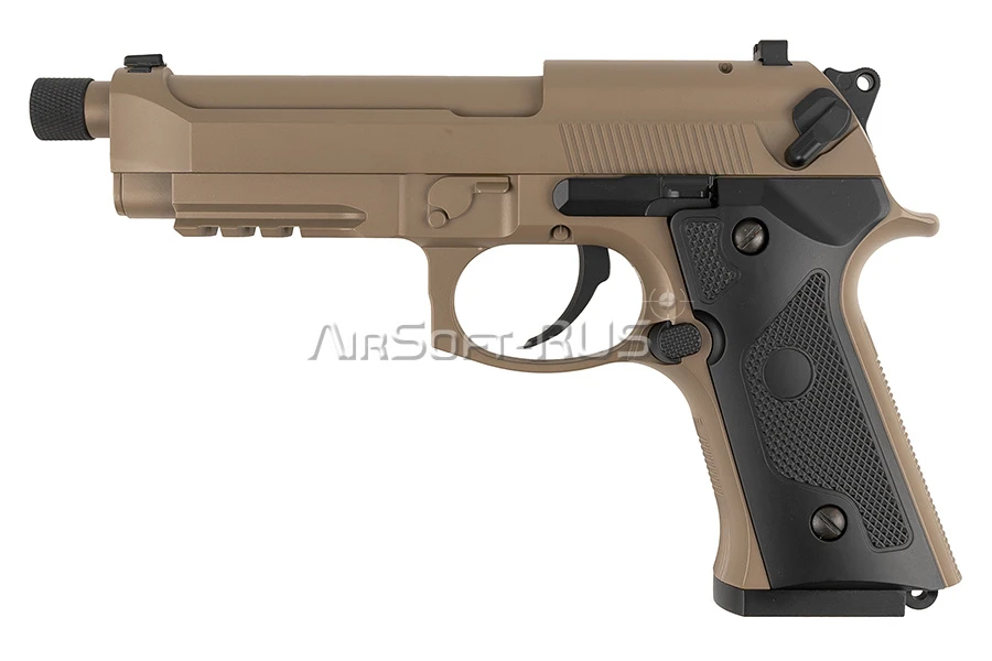 Пистолет Cyma Beretta M92 UP Version AEP TAN (CM132S TN)