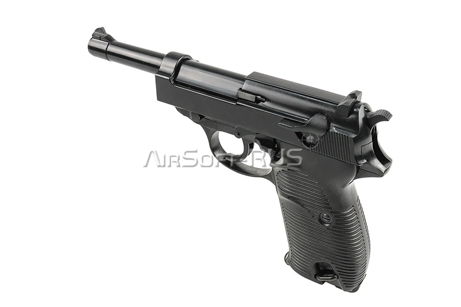 Пистолет WE Walther P38 GGBB BK (GP124BB)