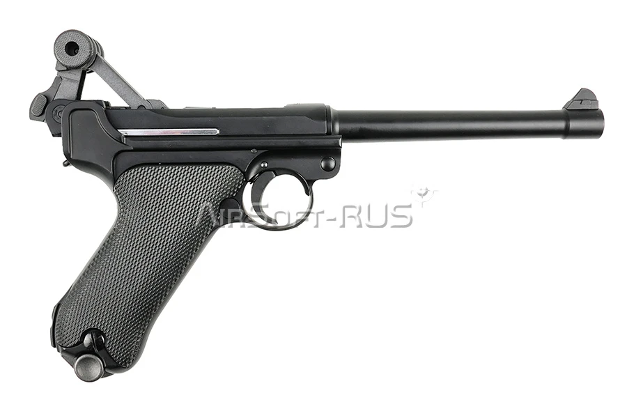 Пистолет WE P08 6" Luger Artillery GGBB BK (DC-GP402) [2]