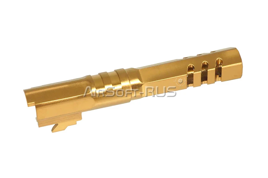 Внешний ствол 4.3 Inch 5KU для Hi-Capa TM с резьбой M11+ GD (GB-555-GD)