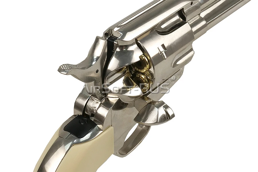 Револьвер WinGun Colt Peacemaker Silver version CO2 (CP137S)