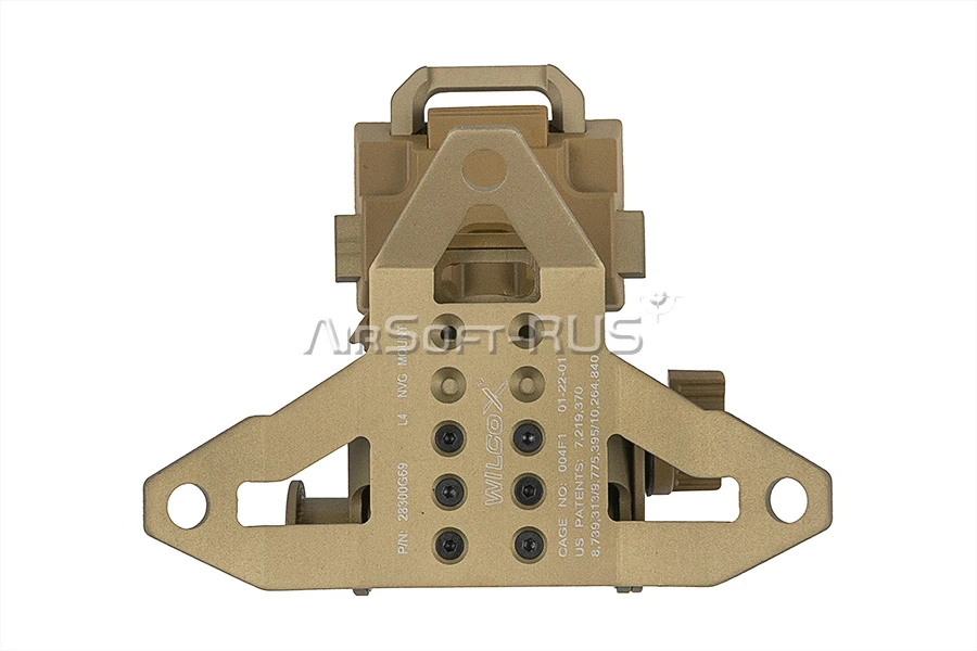 Кронштейн для ПНВ Evolution Gear L4G69 NVG DE (EVG-201B-FDE)