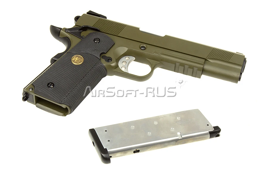 Пистолет WE Colt 1911 MEU SOC GGBB (GP111-SOC(OD))