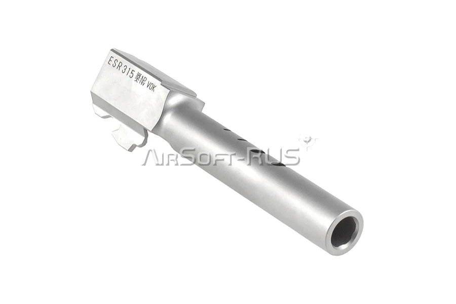 Внешний ствол Guarder для Glock 18C Gen3 Silver (GLK-47(SV))