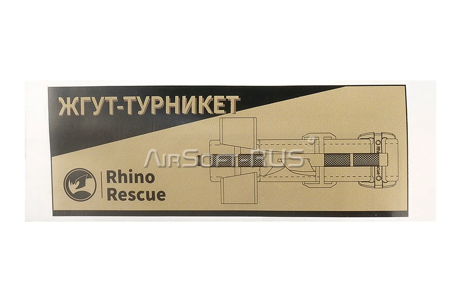 Металлический турникетный жгут Rhino rescue (PZZX0010)