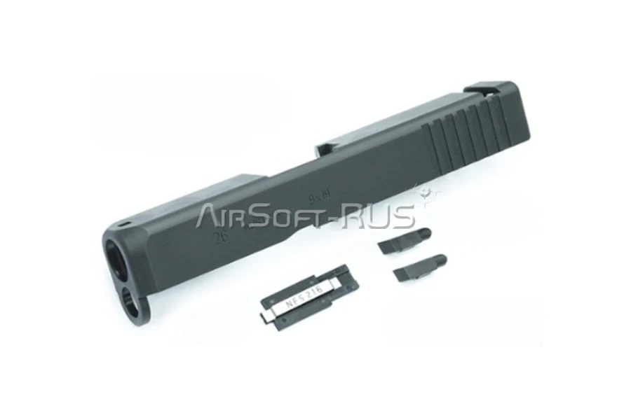 Затвор Guarder для Glock 26 Gen 3 BK TM (GLK-74(BK))