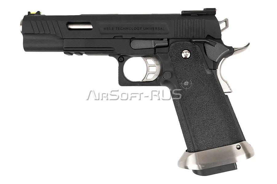 Пистолет WE Hi Capa 5.1 Force (Ruled) BK (WE-H001-WET-BK)