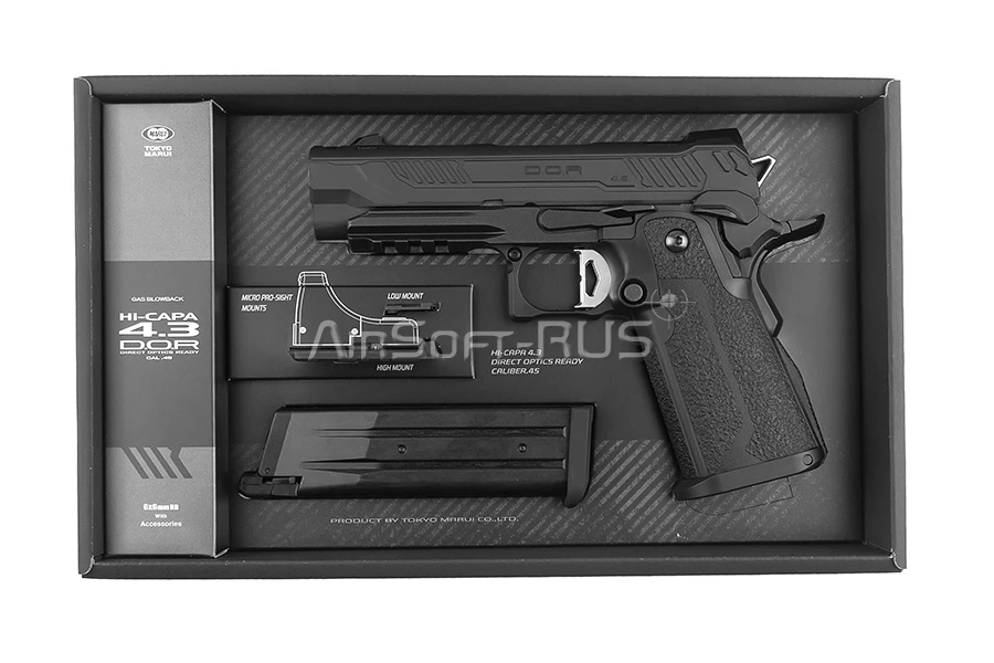 Пистолет Tokyo Marui Hi-Capa 4.3 D.O.R. GGBB (TM4952839144140)