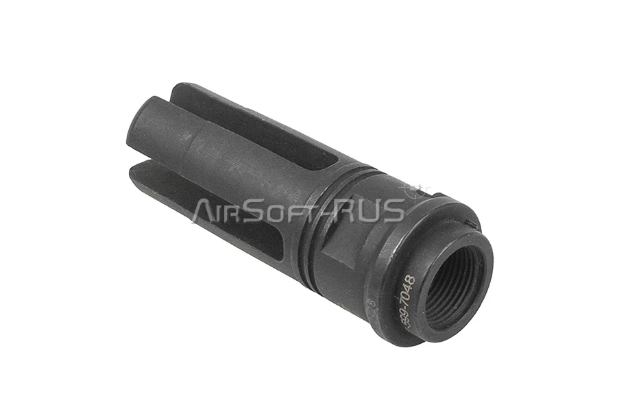 Пламегаситель Angry Gun  Socom 4-Prong М14- (ANG-AGS4FH-CCW)