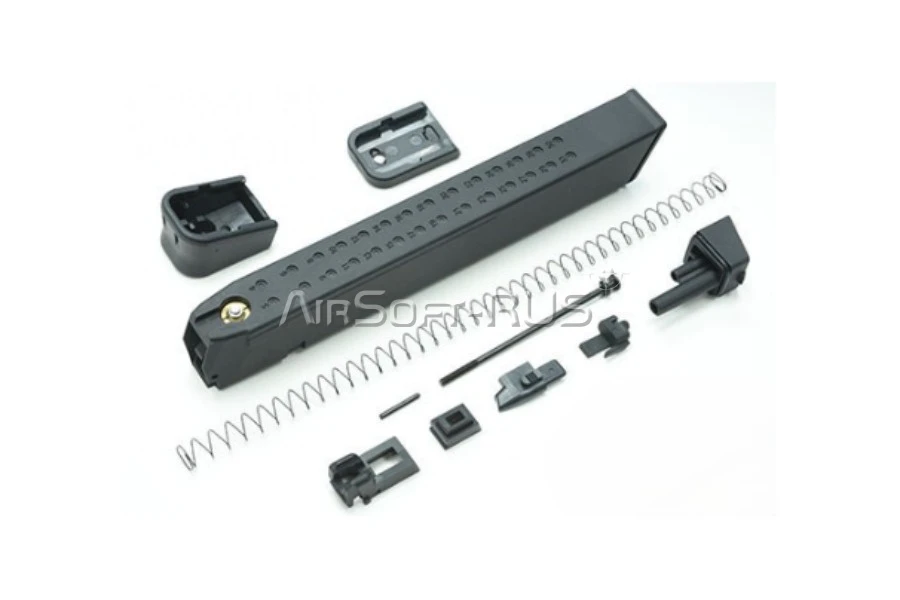 Полный рем. комплект магазина Guarder для Glock 17/18C/19/22/26/34 50RDS BK TM (GLK-136(BK))