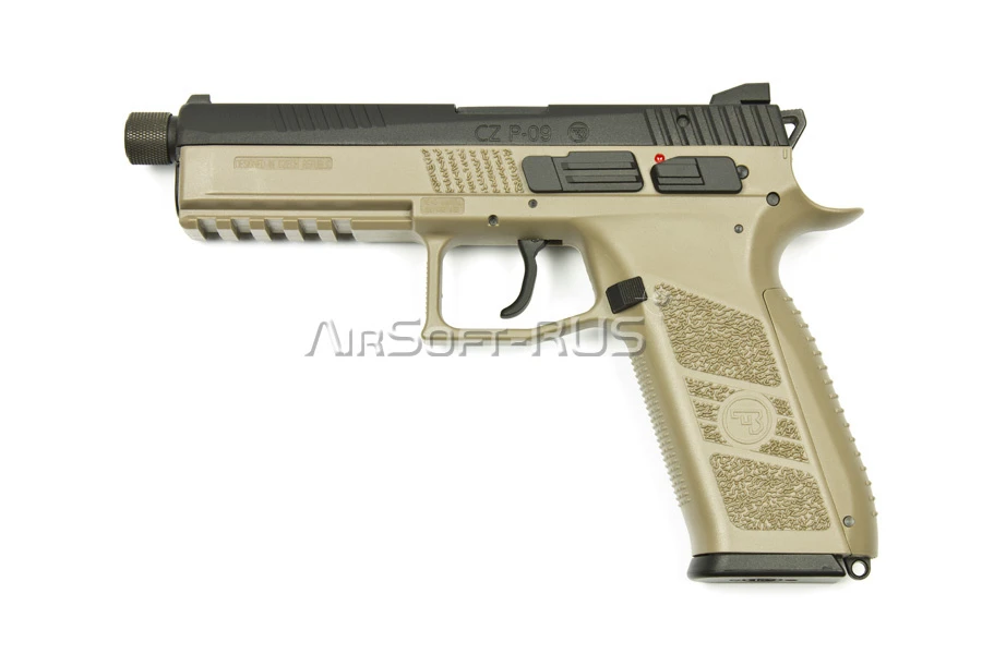 Пистолет KJW CZ P09 TAN CO2 GBB (DC-CP436TB(TAN)) [2]