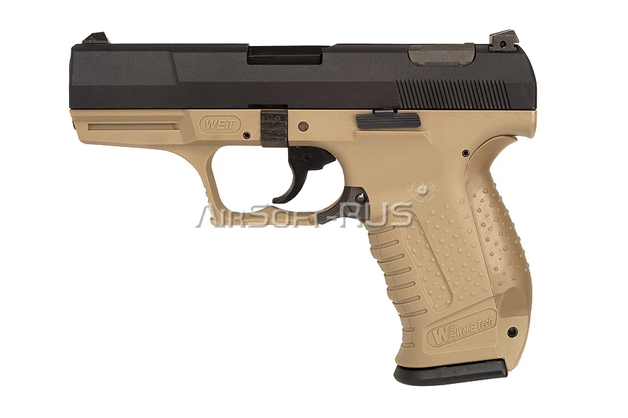 Пистолет WE Walther P99 GGB TAN (GP440(TAN))