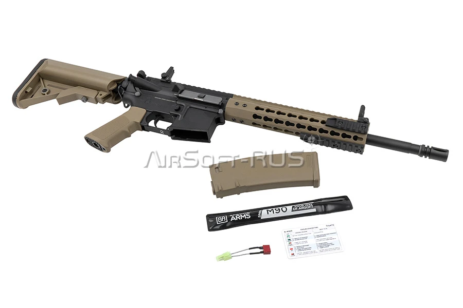 Карабин Specna Arms AR15 KeyMod TAN (SA-F02-XASR-HT)