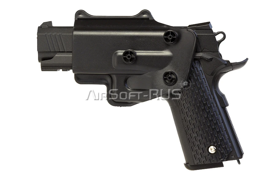 Пистолет  Galaxy Colt 1911PD spring с кобурой (G.25+)