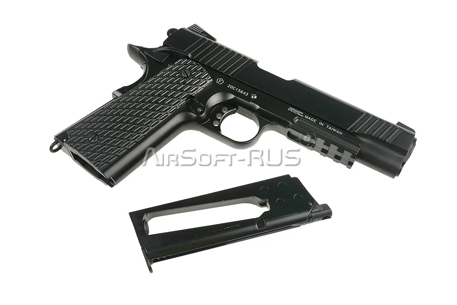 Пистолет KWC Colt 1911 Kimber Warrior CO2 GBB (DC-KCB-77AHN) [6]