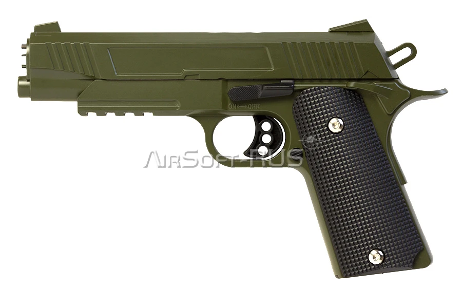 Пистолет Galaxy Colt custom spring Green (G.38G)