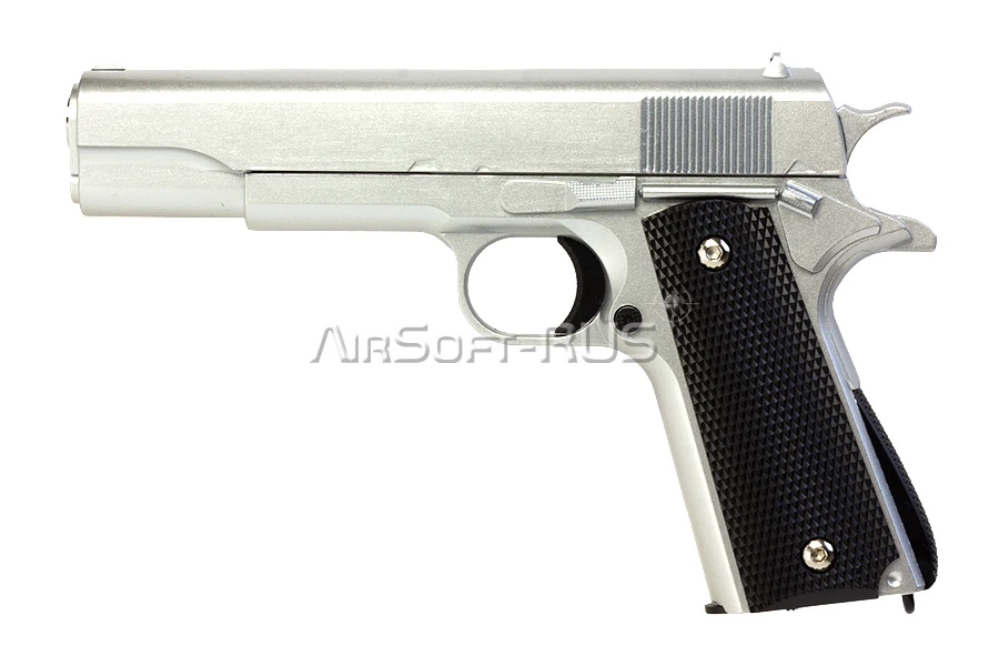 Пистолет Galaxy Colt 1911 Silver spring (G.13S)