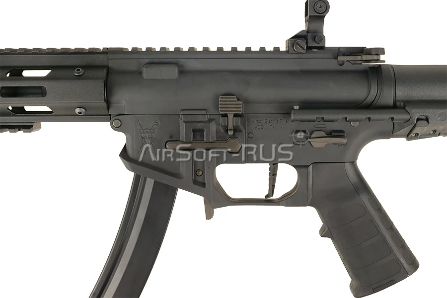 Пистолет пулемет King Arms PDW 9mm SBR SD (KA-AG-217-BK)