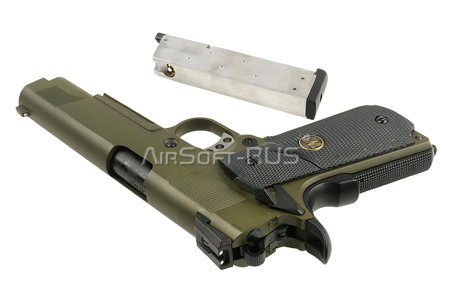 Пистолет WE Colt 1911 MEU SOC GGBB (GP111-SOC(OD))