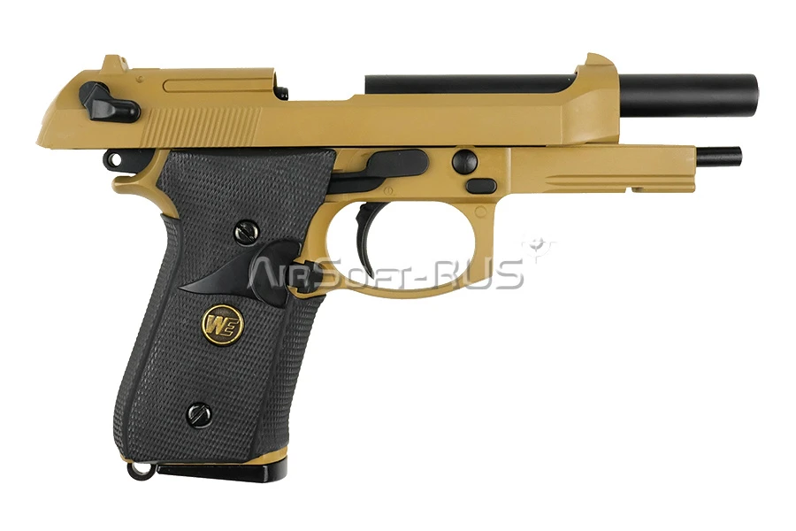 Пистолет WE Beretta M9A1 TAN GGBB (GP321(TAN))