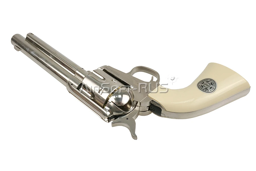 Револьвер WinGun Colt Peacemaker Silver version CO2 (CP137S)