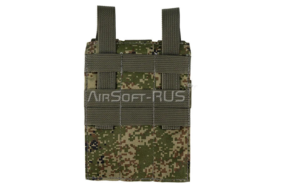 Подсумок ASR магазинный закрытый под 3 магазина MP-5/ПП-19-01 EMR (ASR-PP3-EMR)