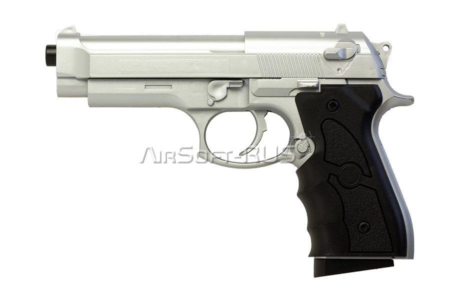 Пистолет Galaxy Beretta M92 Silver spring (G.052S)