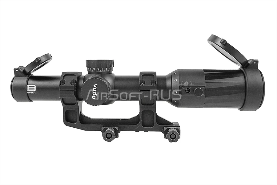 Оптический прицел Evolution Gear VUDU 1-6X24мм FFP LPVO BK (EVG-881-BK)