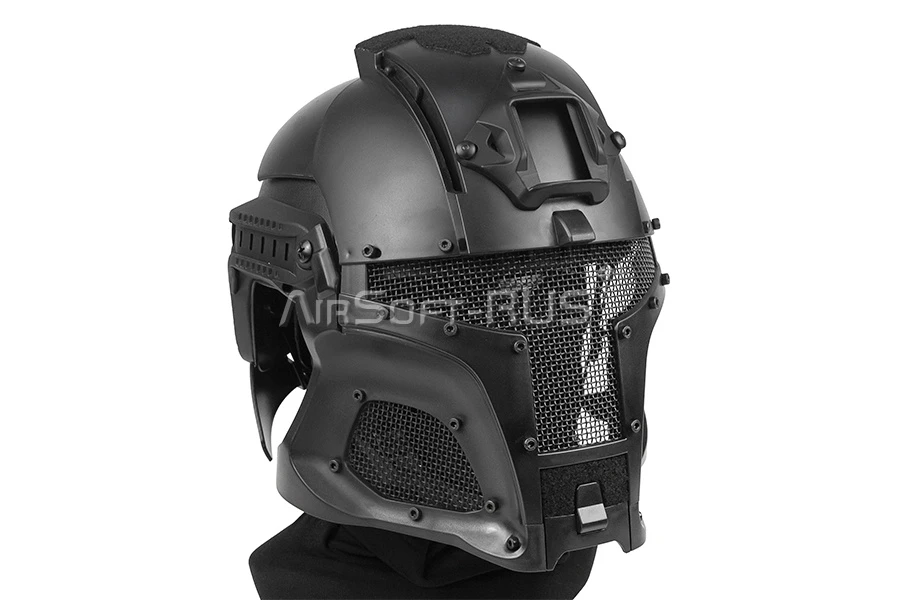 Шлем WoSport Medieval Iron Warrior BK (HL-97-BK)