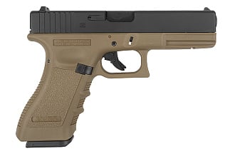 Пистолет East Crane Glock 18C DE/BK (EC-1103-DE/BK)
