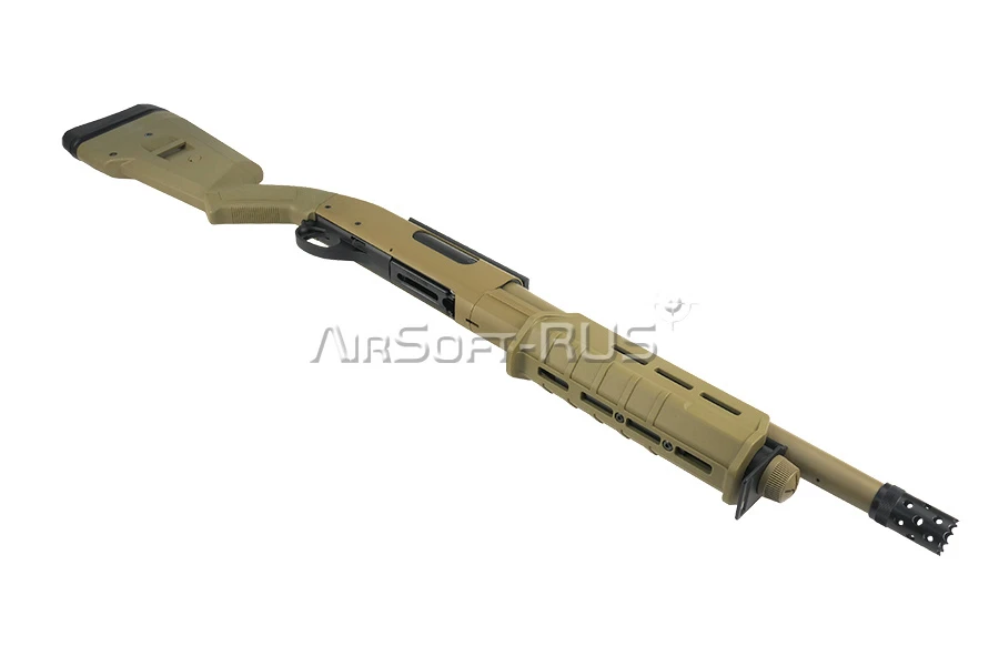 Дробовик Cyma Remington M870 short MAGPUL tactical металл TAN (CM356MTN)