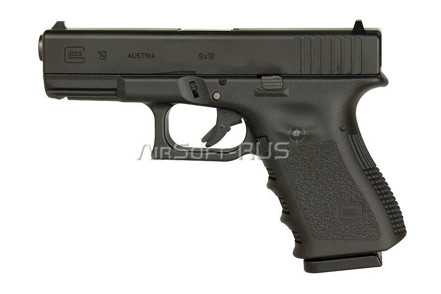 Пистолет Tokyo Marui Glock 19 gen.3 GGBB (TM4952839142887)