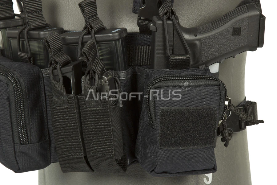 Нагрудник ASR D3-Heavy chest rig BK (ASR-D3HV-BK)