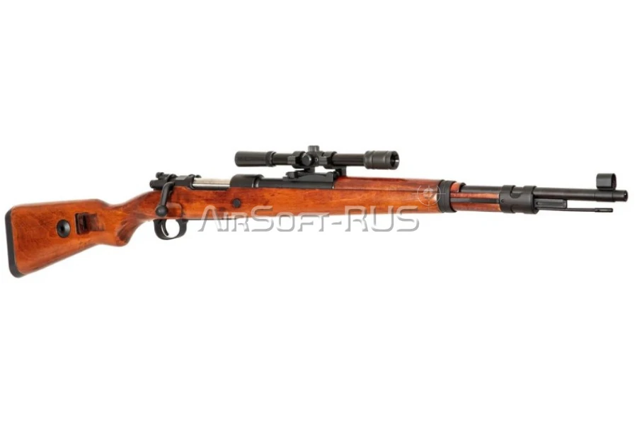Винтовка Snow Wolf Kar98K с оптическим прицелом Spring wood (SW-022A(W))