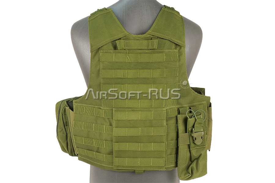 Бронежилет WoSporT CIRAS MAR Tactical Vest 600D OD (VE-01-OD)