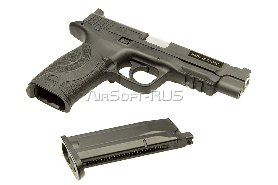 Пистолет KWC Smith&Wesson M&P 9L PC Ported CO2 GBB (KCB-483AHN)