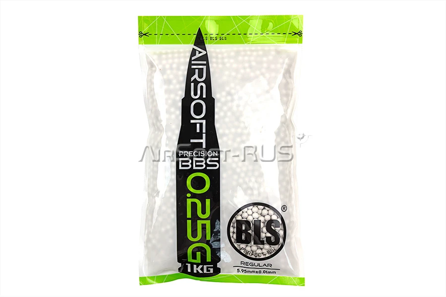 Шары BLS 0.25гр 4000шт белые (1KG-H25)