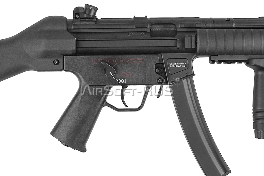 Пистолет-пулемет Cyma H&K MP5 с тактическим цевьём (CM041B)